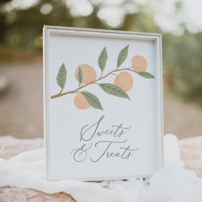 Poster Sinal de Doce e Tratamentos da Festa de aniversári (Criador carregado)