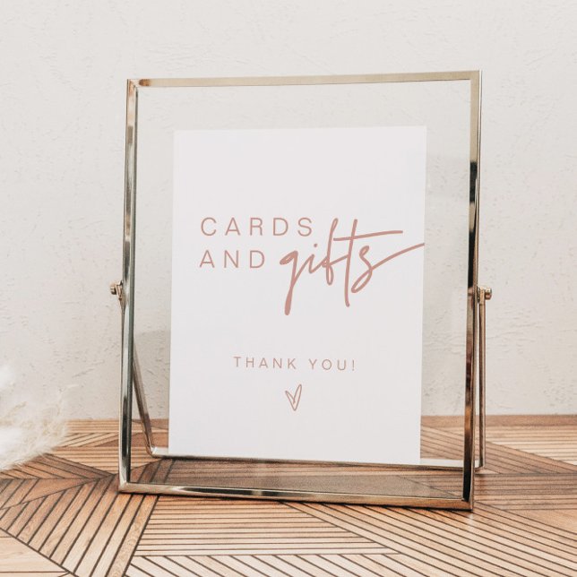 Poster Sinal de Dons e Cartões Rosa com Pincelada do MARL (Criador carregado)