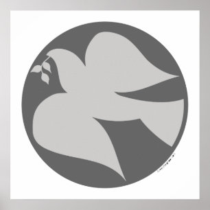 Poster Sinal de Dove of Peace