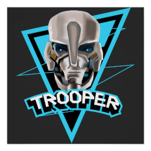 Pôster Sinal de Equipe e-Sport do Trooper