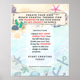 Poster Sinal de Evento Náutico Costeiro de Praia design