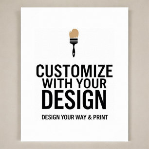 Poster Sinal de exibição de evento de Vazio personalizáve