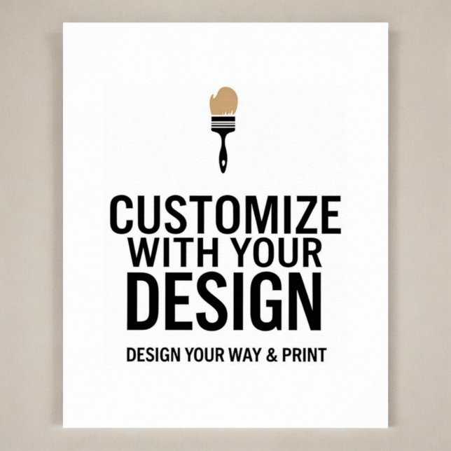 Poster Sinal de exibição de evento de Vazio personalizáve (Criador carregado)