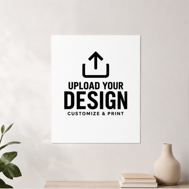 Poster Sinal de Exposição Comercial 8x10" Personalizável (Criador carregado)