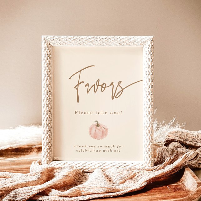 Poster Sinal de Favor de Chá de fraldas de Queda, Sinal d (Criador carregado)