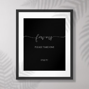 Poster Sinal de favorecimento de Chá de panela de script 