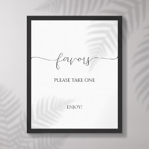 Poster Sinal de favorecimento de Chá de panela de script