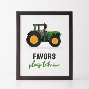 Poster Sinal de Favoritos da Festa de aniversário do Trat