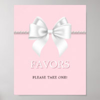 Sinal de Favoritos do Chá de fraldas Tiffany Rosa 