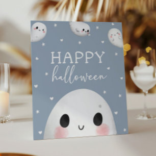 Poster Sinal de Feliz Dia das Bruxas, Cute Spooky