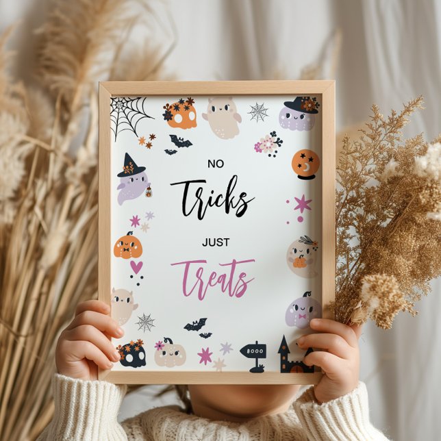 Poster Sinal de Festa de aniversário do Dia das Bruxas (Criador carregado)