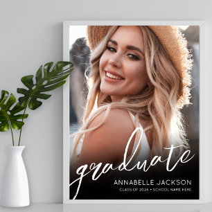 Poster Sinal de Festa de formatura Simples de Fotografia 