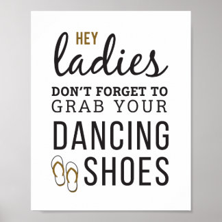 Poster Sinal de flutuação simples de Sacudir 8x10