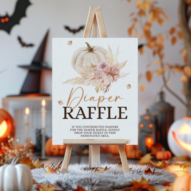 Poster Sinal de Fralda de outono (Criador carregado)