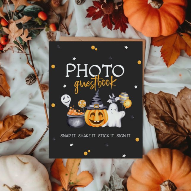 Poster Sinal de Guestbook de Aniversário de Festa de Hall (Criador carregado)