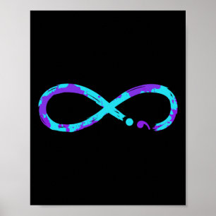Poster Sinal de Infinidade na Prevenção ao Suicídio