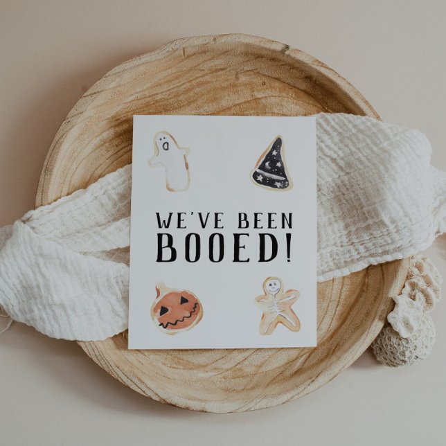 Poster Sinal de Jogo de Boo Vizinho do Halloween (Criador carregado)