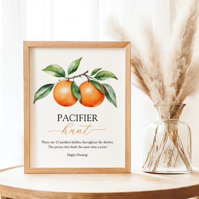 Poster Sinal de Jogo de Caça com Pacificador do Chá de fr (Criador carregado)