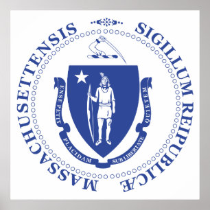 Poster Sinal de Massachusetts