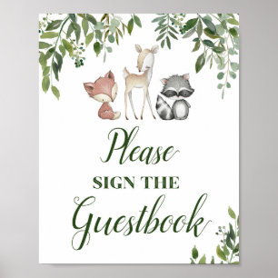 Poster Sinal de Mesa Verde da Madeira - Guestbook 8x10