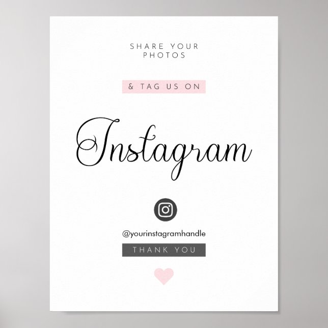 Poster Sinal de Mídia Social Aluguer Airbnb/Férias (Frente)