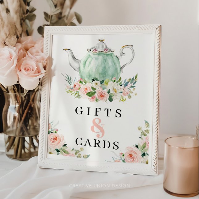 Poster Sinal de Presente e Cartões de Festa de Aniversári (Criador carregado)