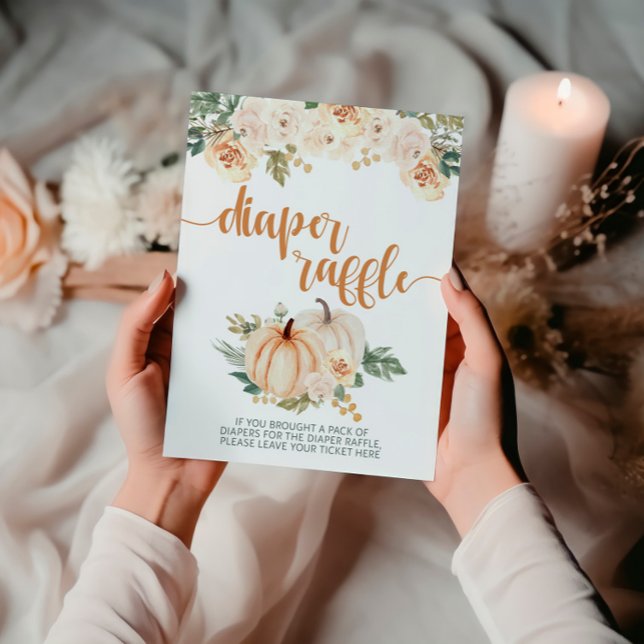 Poster Sinal de Raffle da Fralda de Bompkin (Criador carregado)