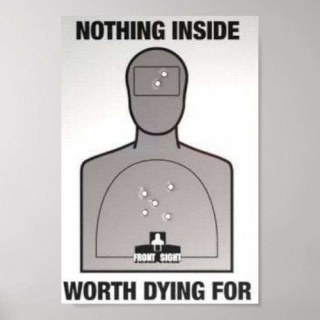 Pôster Sinal de Segurança Doméstica (Frente)