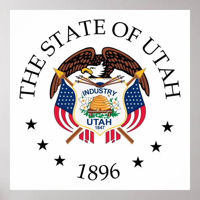 Poster Sinal de Utah (Frente)
