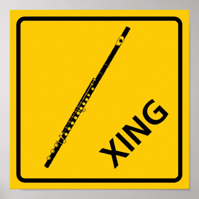 Pôster Sinal de Via Rodoviária (Frente)