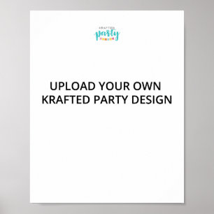 Poster Sinal DIY 8x10 do Partido Krafted