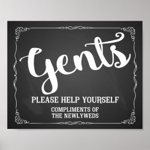 Poster Sinal do banheiro dos dentes - Sinal do cesto dos