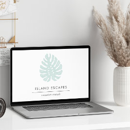 Poster SINAL DO LOGOTIPO DA Empresa Tropic Botanicals par