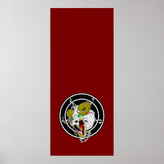 Pôster Sinal maluco do Banner do Baphomet