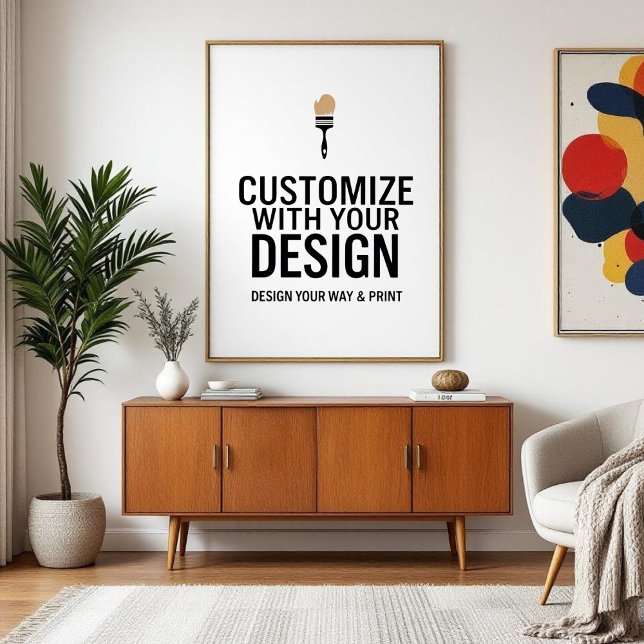 Poster Sinal personalizável de exibição de evento de Vazi (Criador carregado)