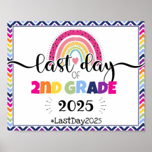 Poster sinal prop do último dia do segundo