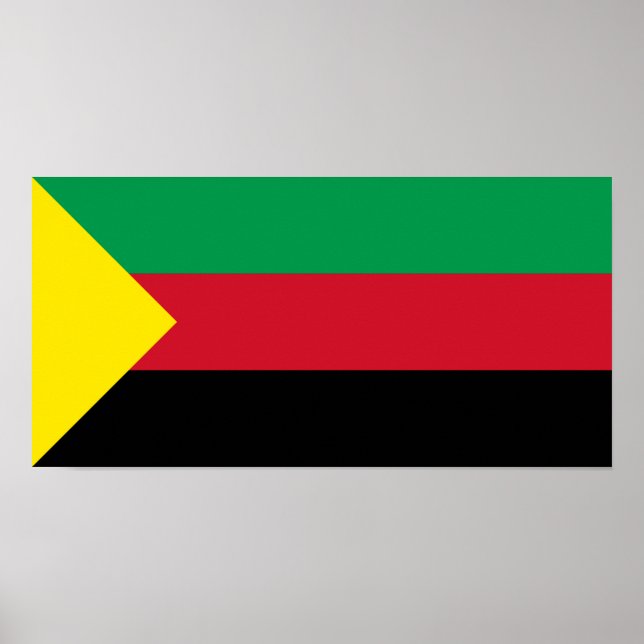 Pôster Sinalizador Azawad (Frente)