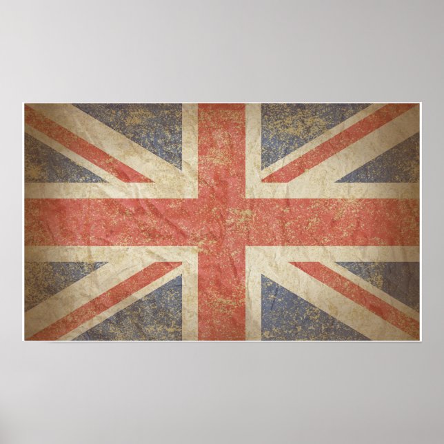 Poster Sinalizador Britânico Incomodado (Frente)