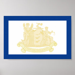 Poster Sinalizador da cidade de Newark (Nova Jersey)