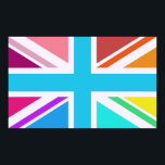 Poster Sinalizador da União/Design da tomada - multicolor<br><div class="desc">Sinalizador da União/Tomada num espectro de cores.</div>