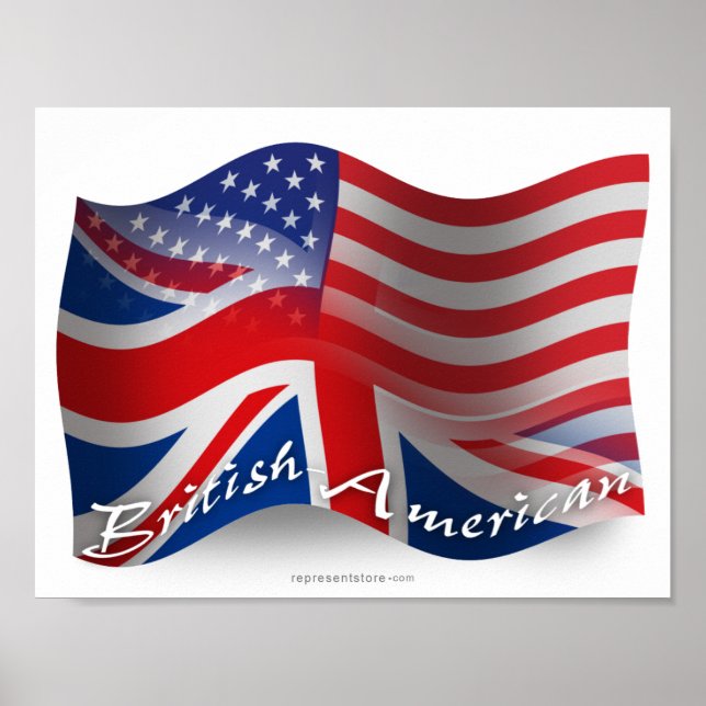 Poster Sinalizador de Onda Britânico-Americano (Frente)