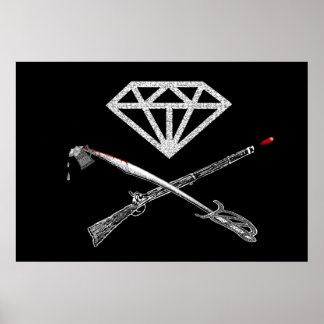 Poster Sinalizador de Regra de Diamond