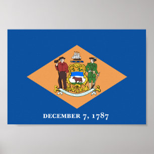 Pôster Sinalizador Delaware