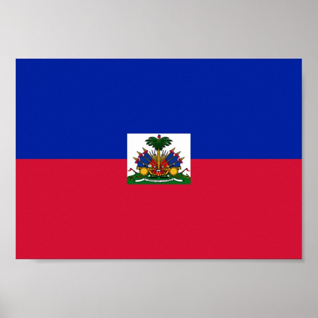 Pôster Sinalizador do Haiti (Frente)