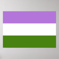 Sinalizador do Orgulho do Genderqueer