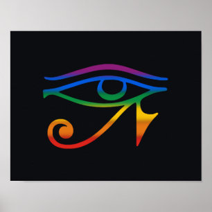 Poster Sinalizador do Orgulho do Gótico gay