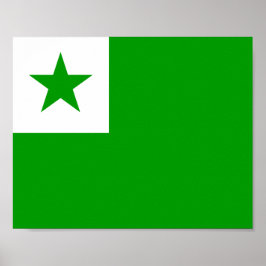 Poster Sinalizador Esperanto