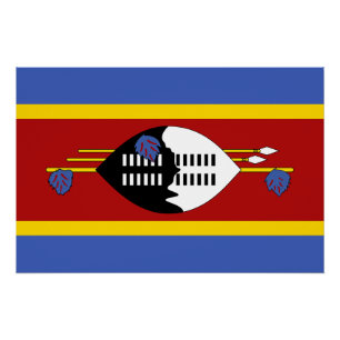 Pôster Sinalizador Eswatini