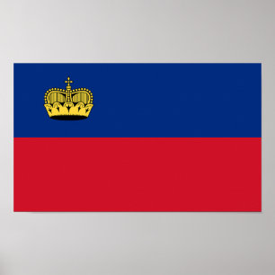 Poster Sinalizador Liechtenstein
