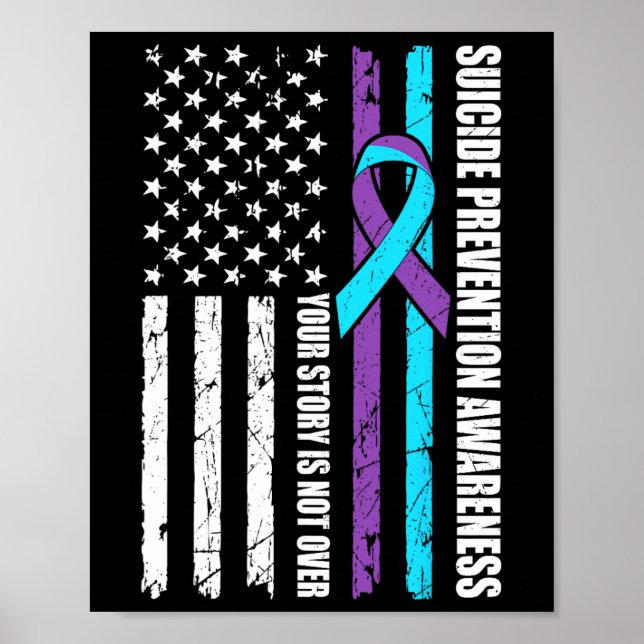 Poster Sinalizador Mês De Sensibilização Para A Prevenção (Frente)